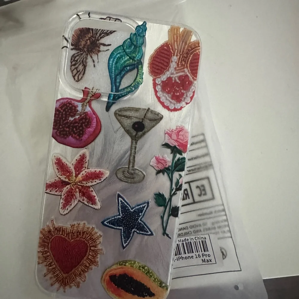 Decorative Phone Case for iPhone 16 Pro Max